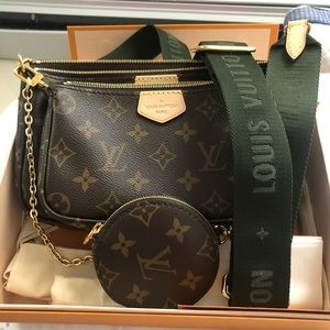 Louis Vuitton Multi Pochette Accessoires kaki